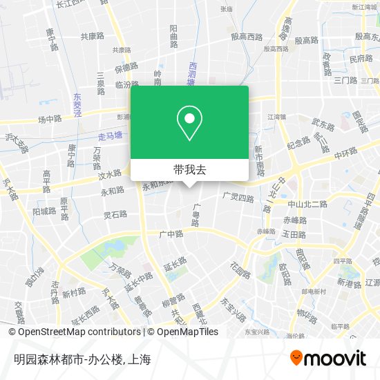 明园森林都市-办公楼地图