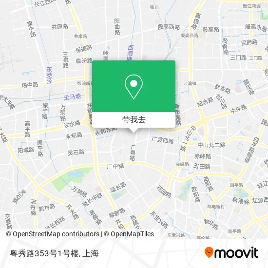 粤秀路353号1号楼地图