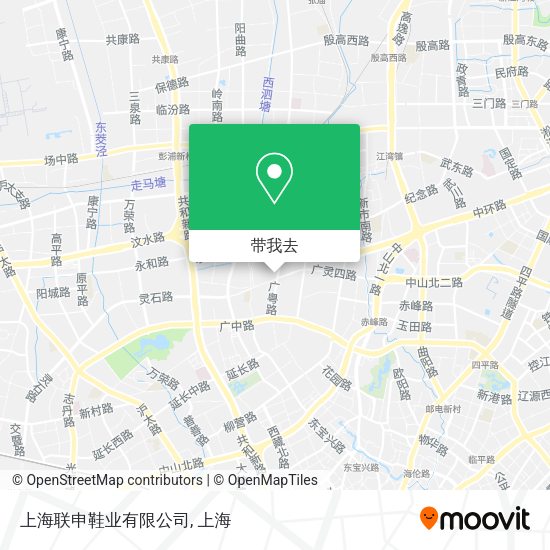 上海联申鞋业有限公司地图