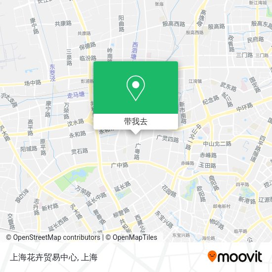 上海花卉贸易中心地图
