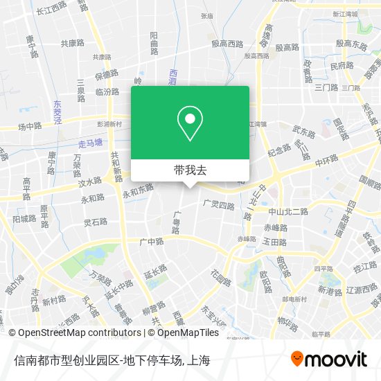 信南都市型创业园区-地下停车场地图