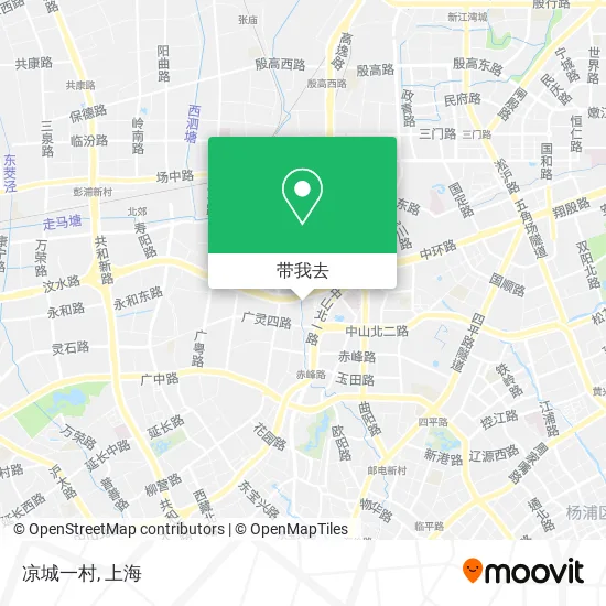 凉城一村地图