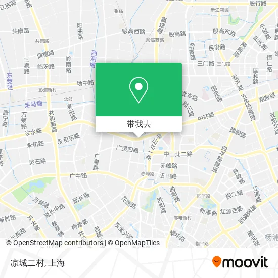 凉城二村地图