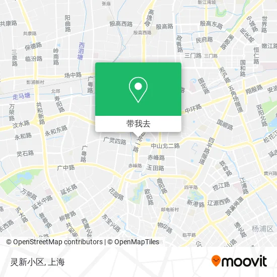 灵新小区地图