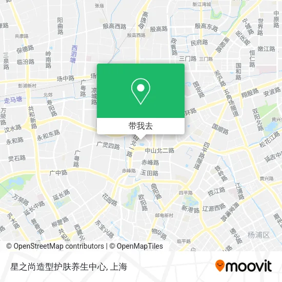 星之尚造型护肤养生中心地图