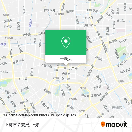 上海市公安局地图