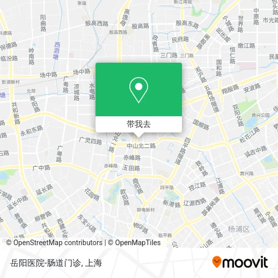 岳阳医院-肠道门诊地图
