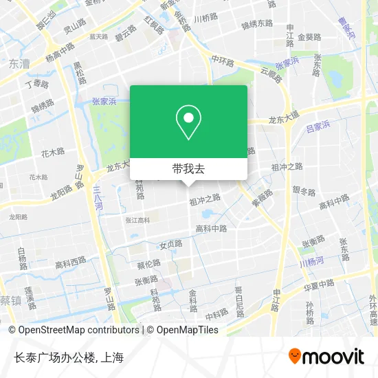 长泰广场办公楼地图
