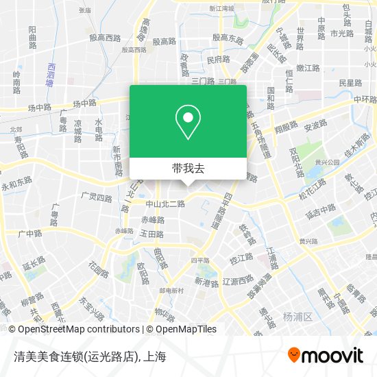 清美美食连锁(运光路店)地图