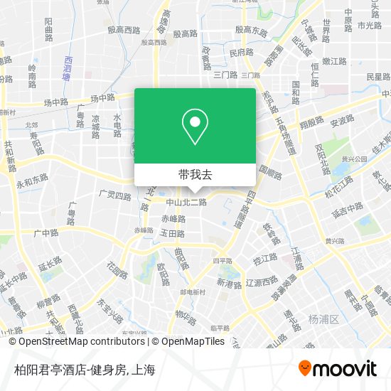 柏阳君亭酒店-健身房地图