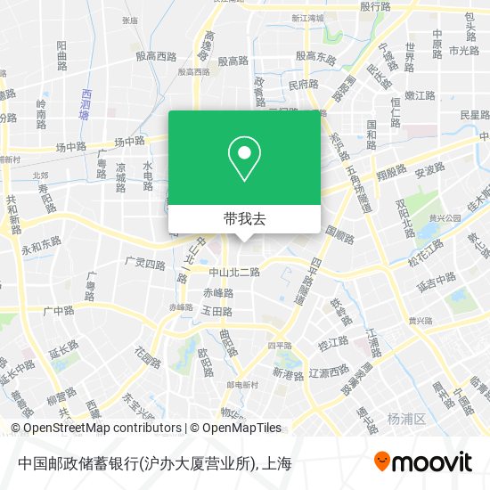 中国邮政储蓄银行(沪办大厦营业所)地图
