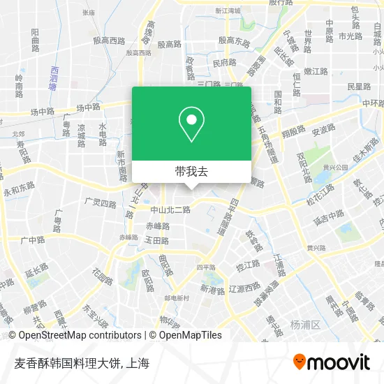 麦香酥韩国料理大饼地图