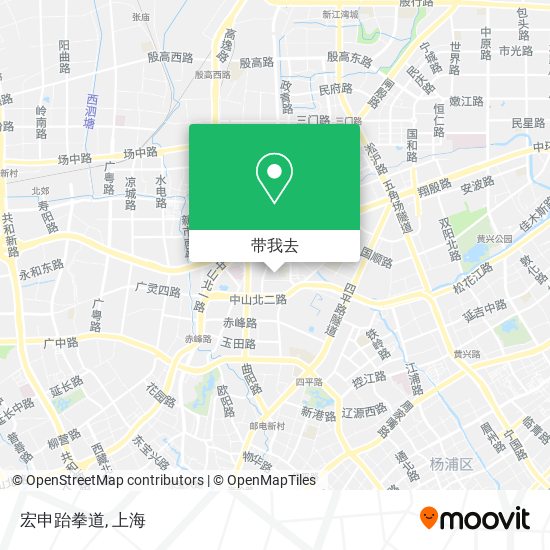 宏申跆拳道地图
