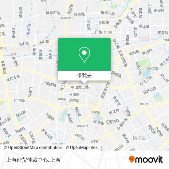 上海经贸仲裁中心地图