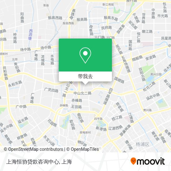 上海恒协贷款咨询中心地图