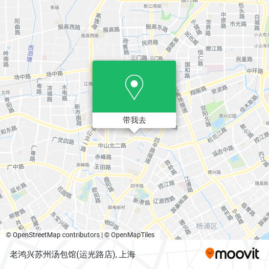 老鸿兴苏州汤包馆(运光路店)地图