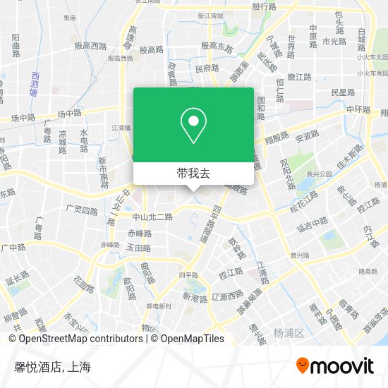 馨悦酒店地图