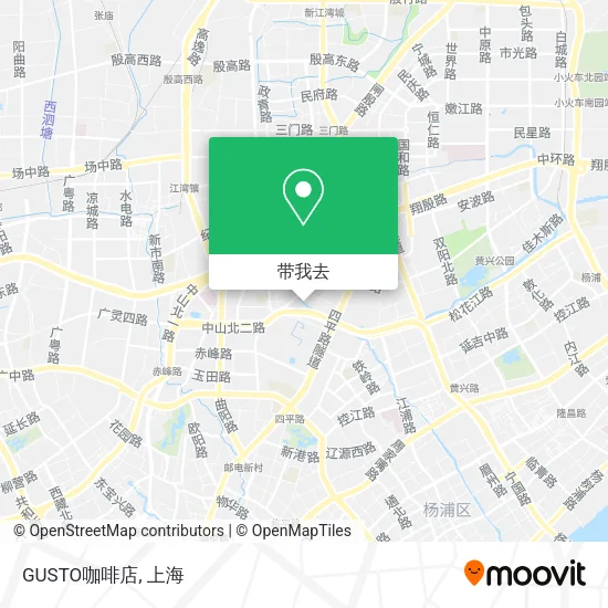 GUSTO咖啡店地图