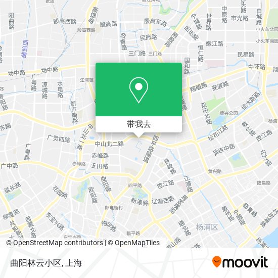 曲阳林云小区地图