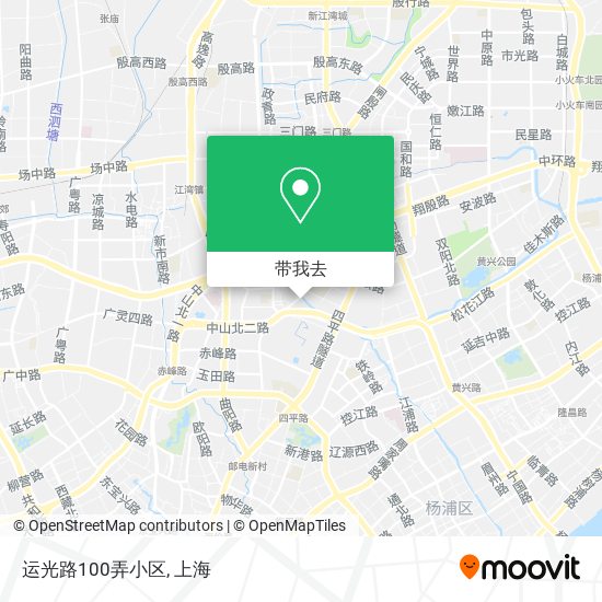 运光路100弄小区地图
