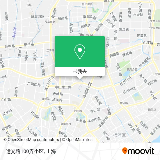 运光路100弄小区地图