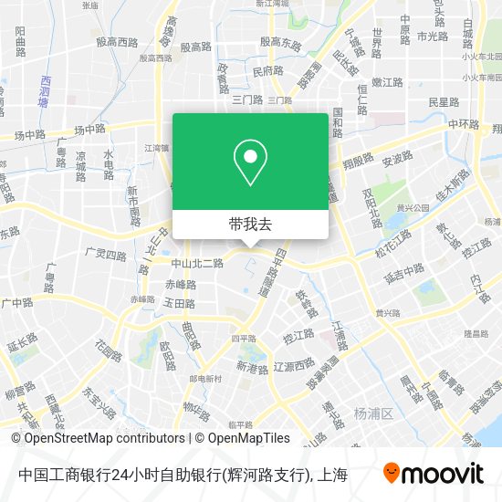 中国工商银行24小时自助银行(辉河路支行)地图
