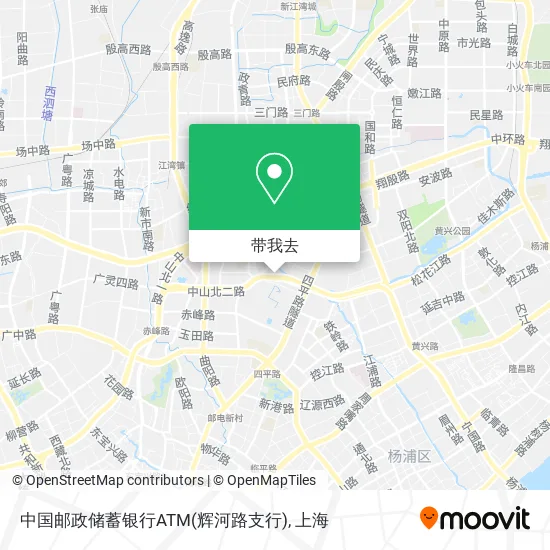 中国邮政储蓄银行ATM(辉河路支行)地图