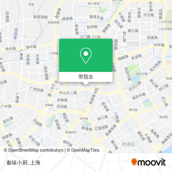 秦味小厨地图