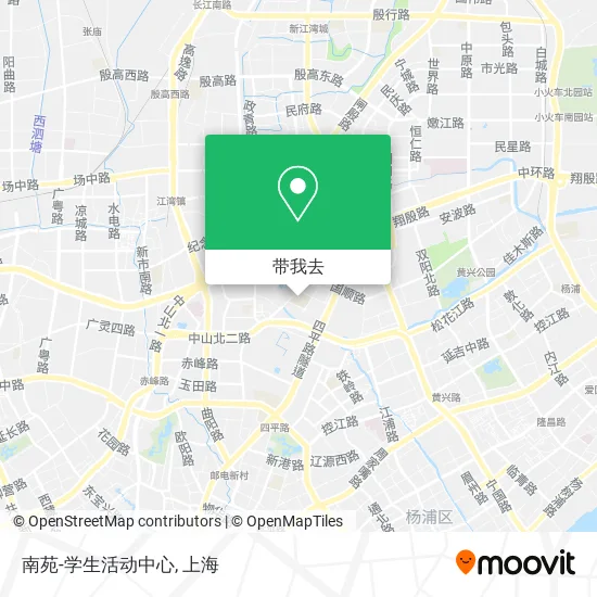 南苑-学生活动中心地图