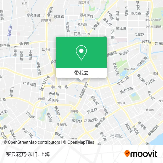 密云花苑-东门地图