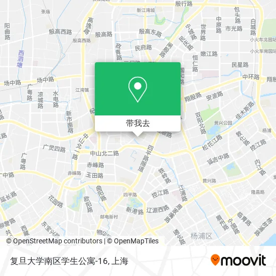 复旦大学南区学生公寓-16地图