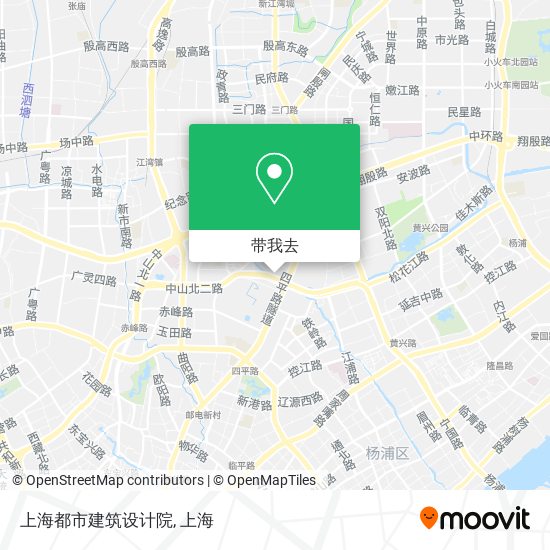 上海都市建筑设计院地图