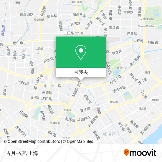 古月书店地图