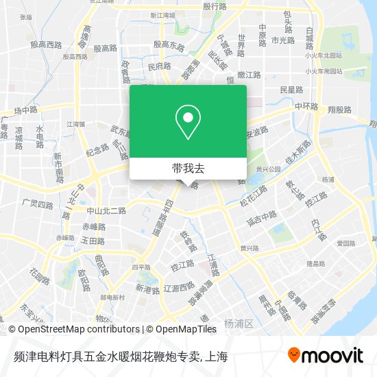 频津电料灯具五金水暖烟花鞭炮专卖地图