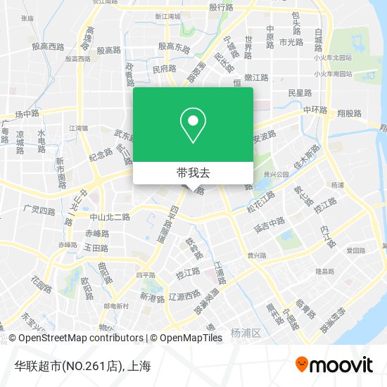 华联超市(NO.261店)地图