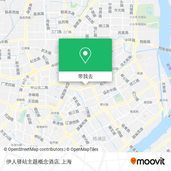 伊人驿站主题概念酒店地图