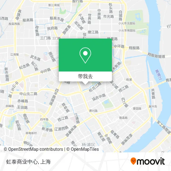 虹泰商业中心地图