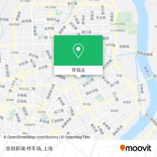 皇朝新城-停车场地图