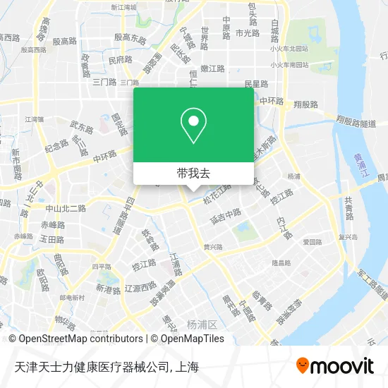 天津天士力健康医疗器械公司地图