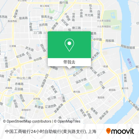 中国工商银行24小时自助银行(黄兴路支行)地图