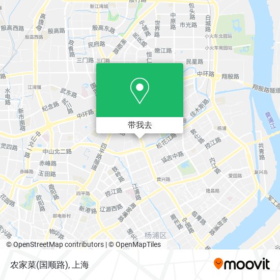 农家菜(国顺路)地图