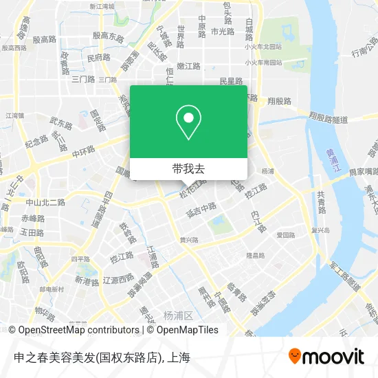 申之春美容美发(国权东路店)地图
