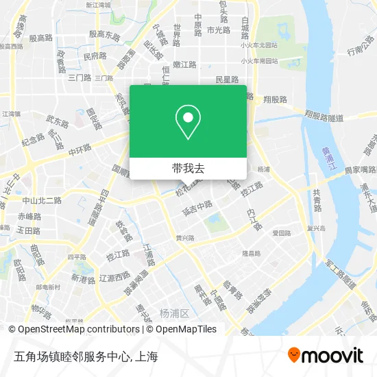 五角场镇睦邻服务中心地图
