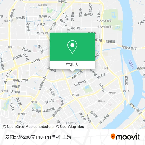 双阳北路288弄140-141号楼地图