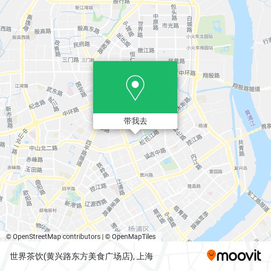 世界茶饮(黄兴路东方美食广场店)地图