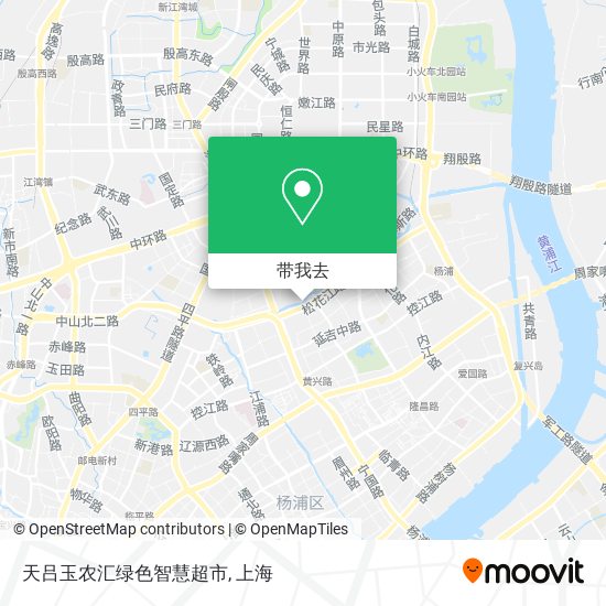 天吕玉农汇绿色智慧超市地图
