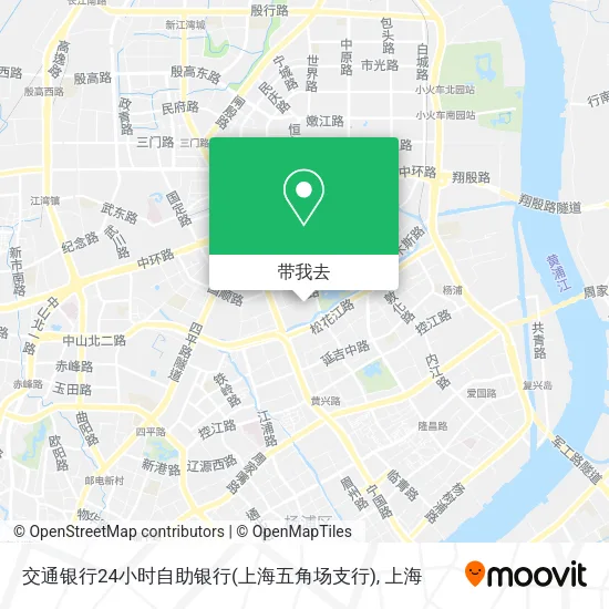 交通银行24小时自助银行(上海五角场支行)地图