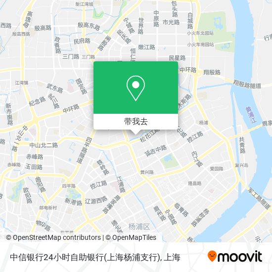中信银行24小时自助银行(上海杨浦支行)地图