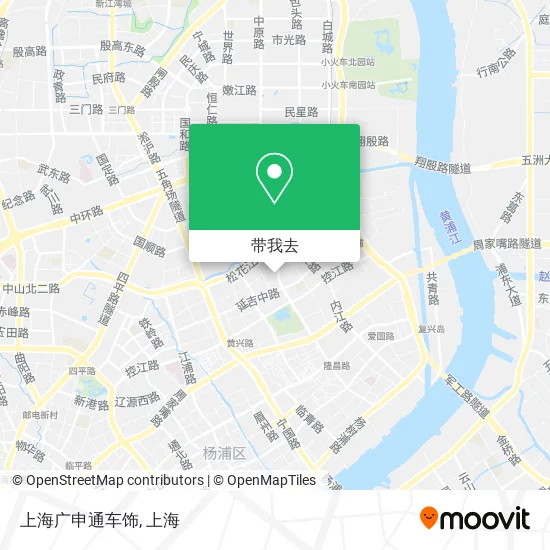 上海广申通车饰地图