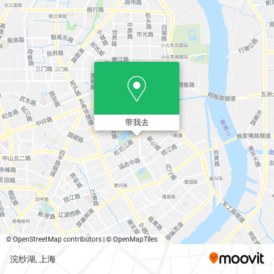 浣纱湖地图
